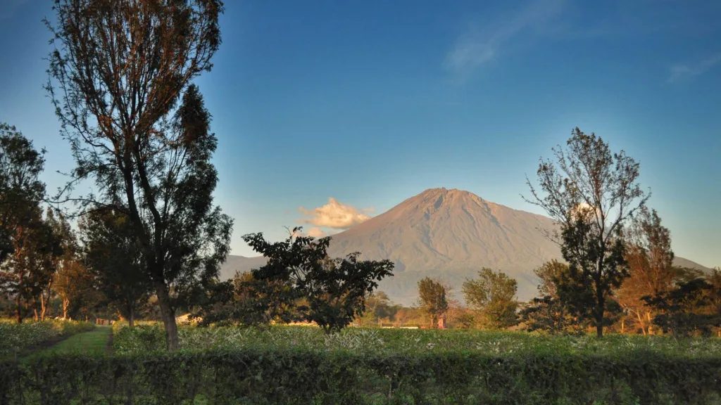 Climbing Mount Meru, Tanzania