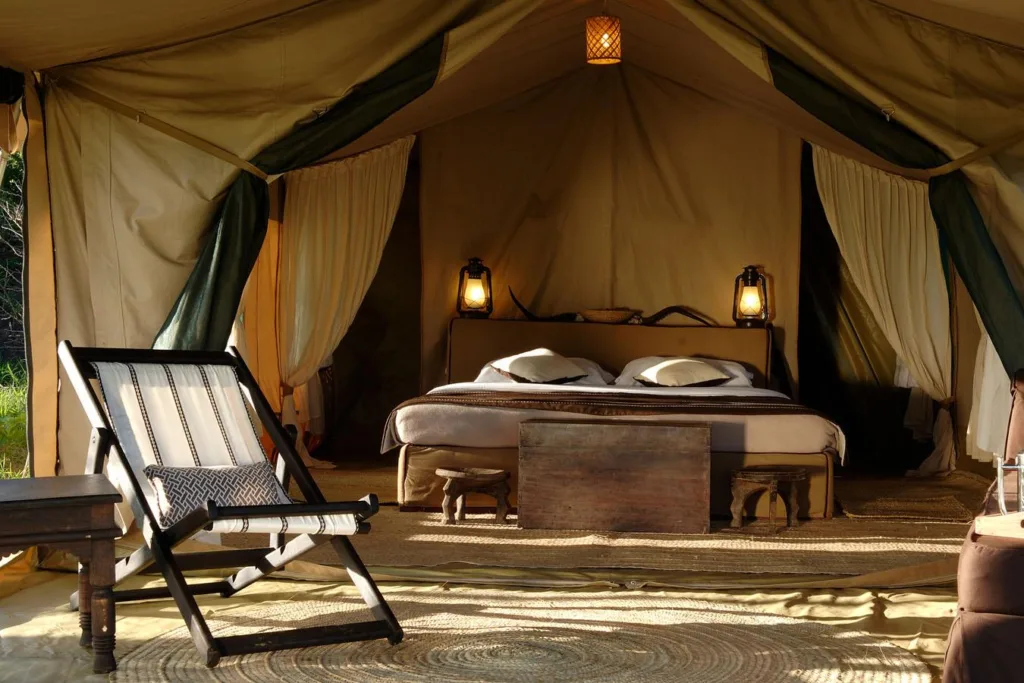 Dunia Camp Serengeti - Luxury tent at Dunia Camp Serengeti