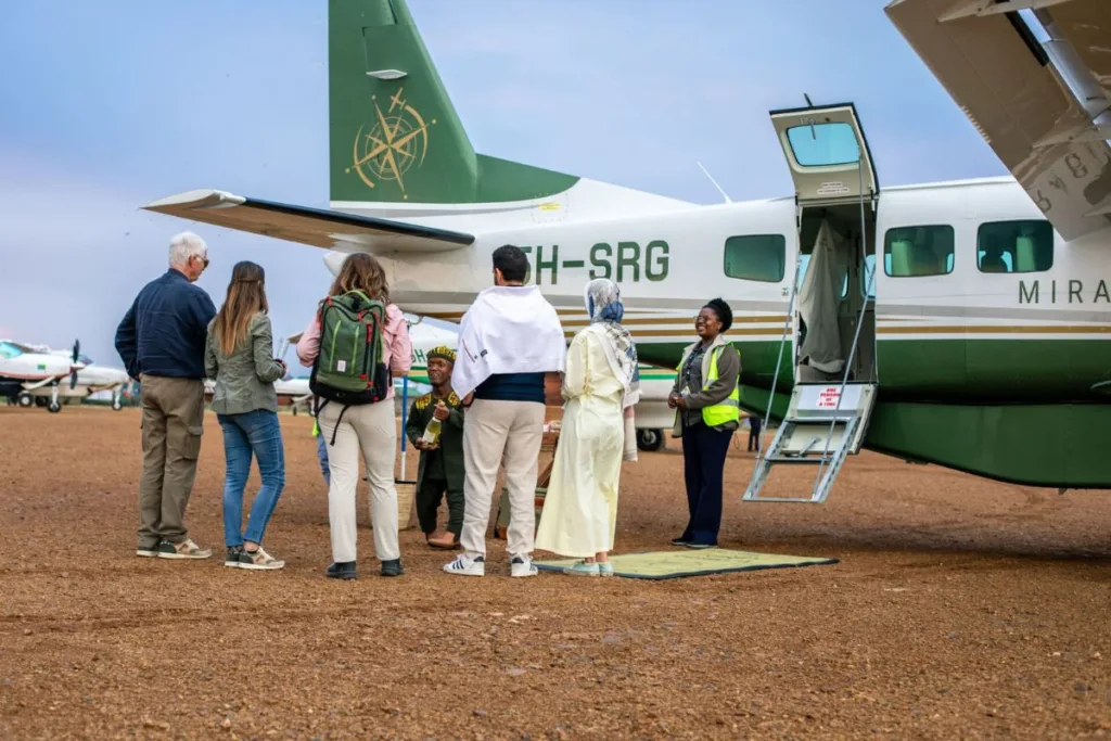 Fly to Seronera, Serengeti National Park by Miracle Air