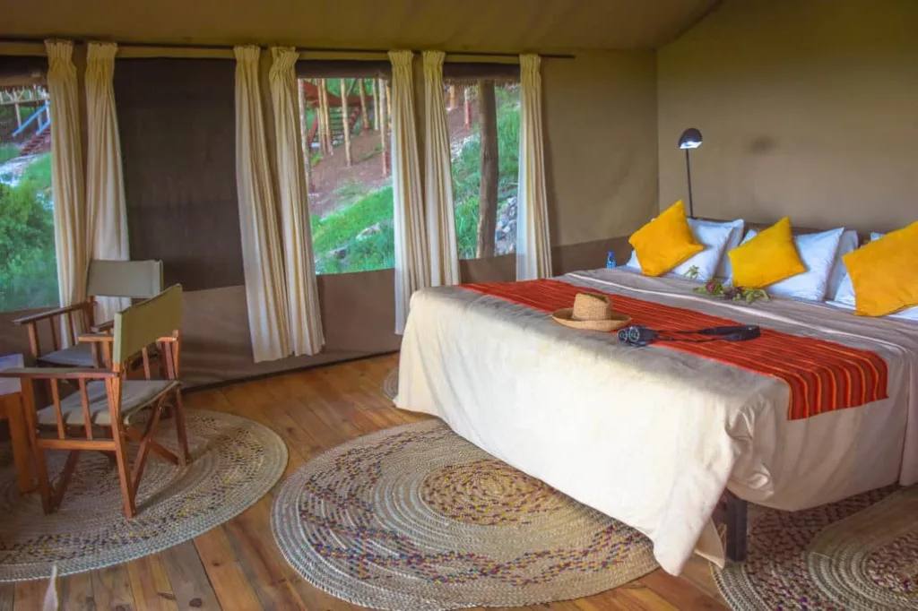 sangaiwe tented lodge, Pool View - Tarangire National Park - Tanzania Safari Experience