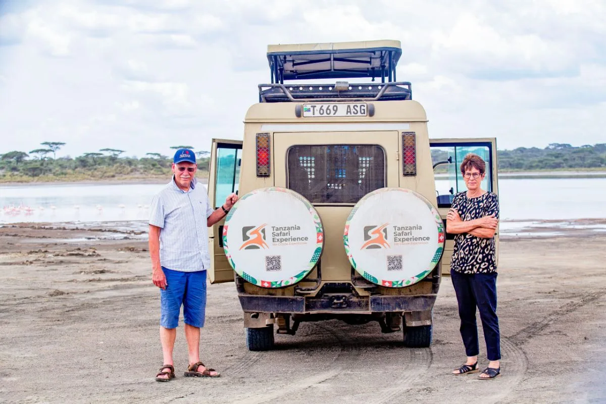 First official Tanzania Safari Experience Client