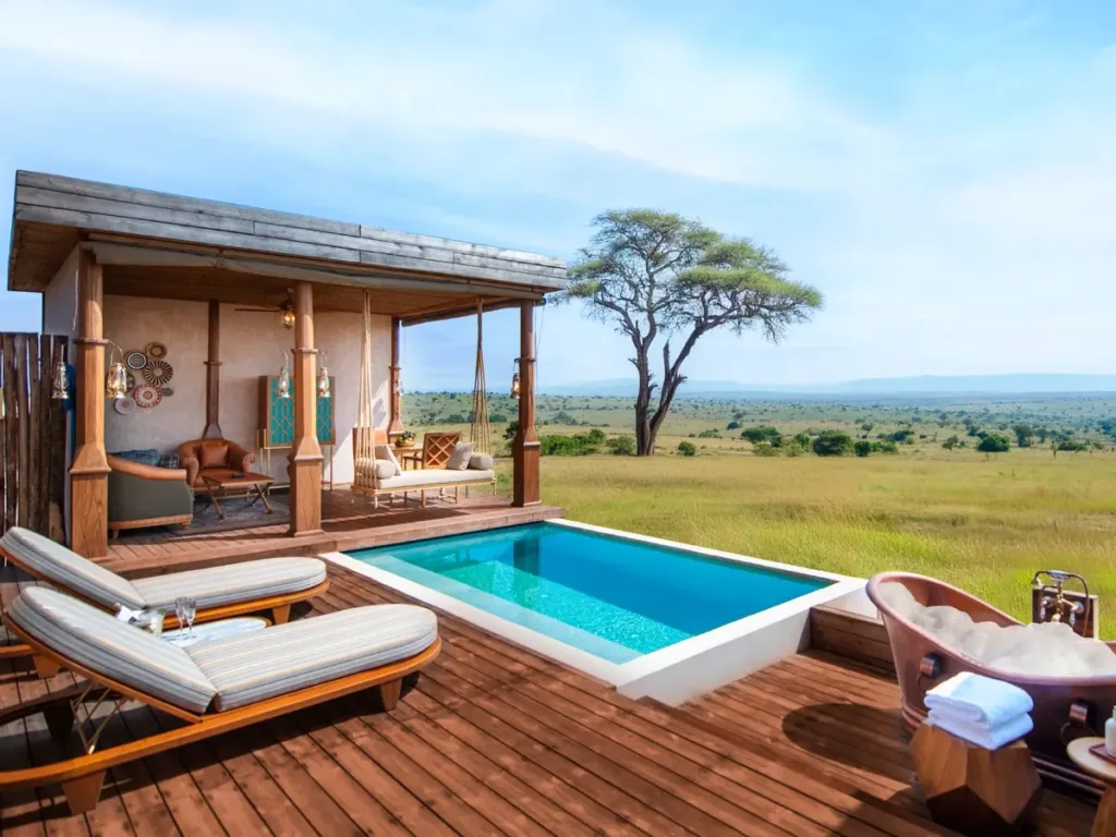 One Nature Safari Lodge offers a luxury experience in the wild