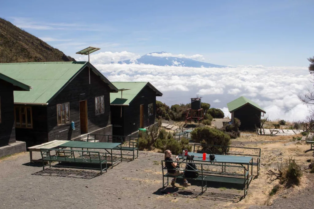 Saddle Hut Photo - Tanzania Safari Experience