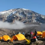 Machame Route Camping Accommodations on Mount Kilimanjaro