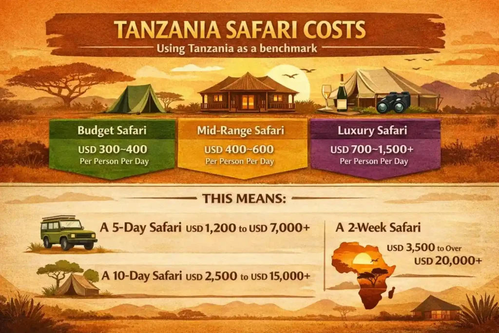 Tanzania Safari Cost - Everything You Need to Know!
