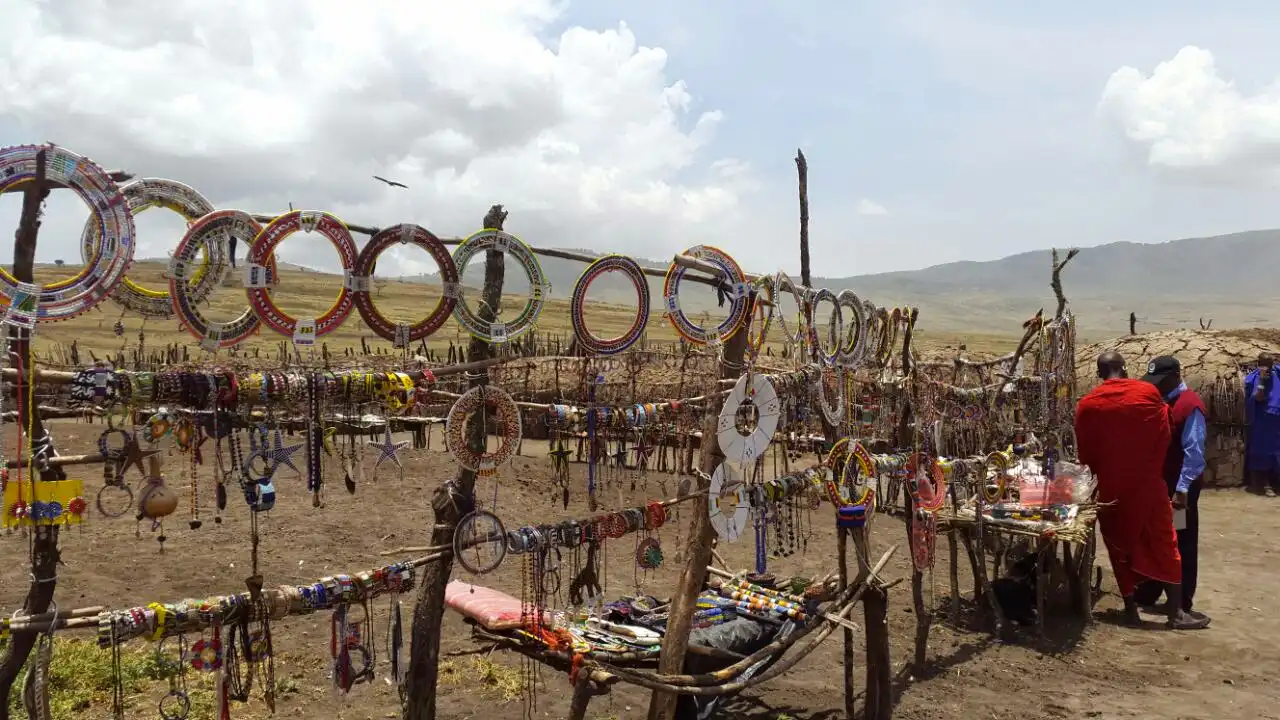 Maasai Boma Visit In Ngorongoro
