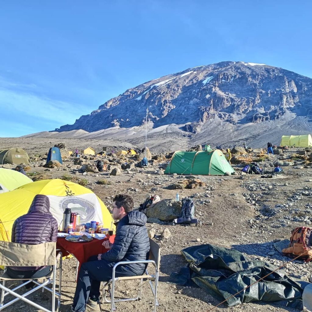 Machame Camp Hut - Accommodation at Kilimanjaro Mountain