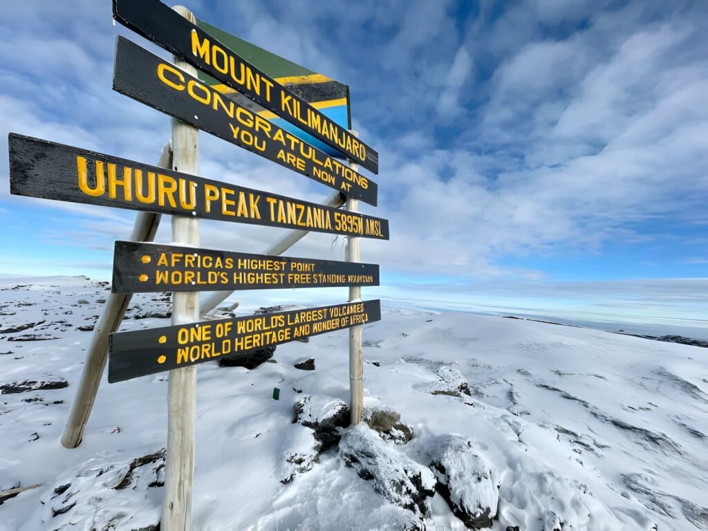 Barafu Camp to Uhuru Peak to Mweka Camp | Elevation: 4,670m to 5,895m to 3,100m