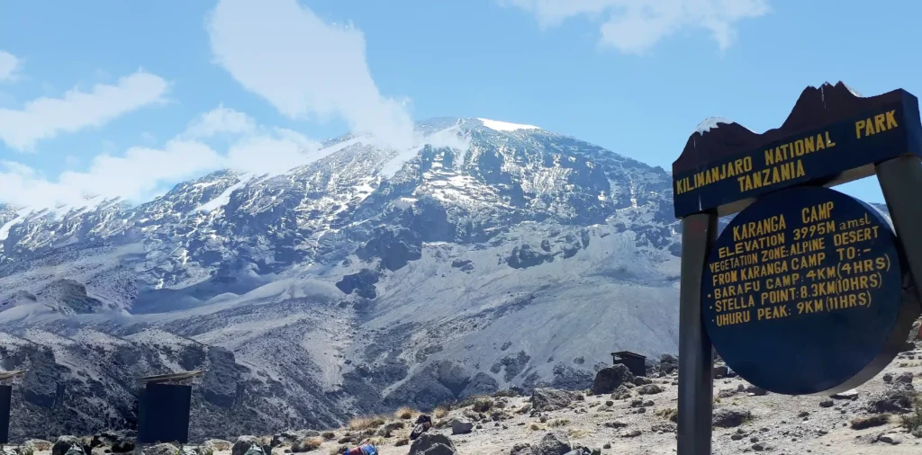 Karanga Camp to Barafu Base Camp | Elevation: 3,960m to 4,670m