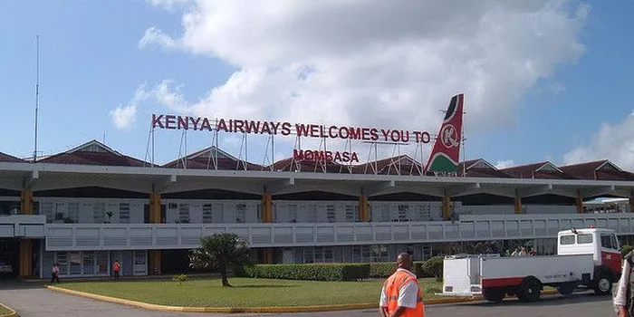 Moi International Airport in Mombasa