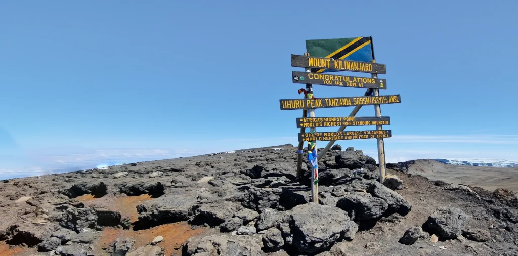 Uhuru Peak Kilimanjaro