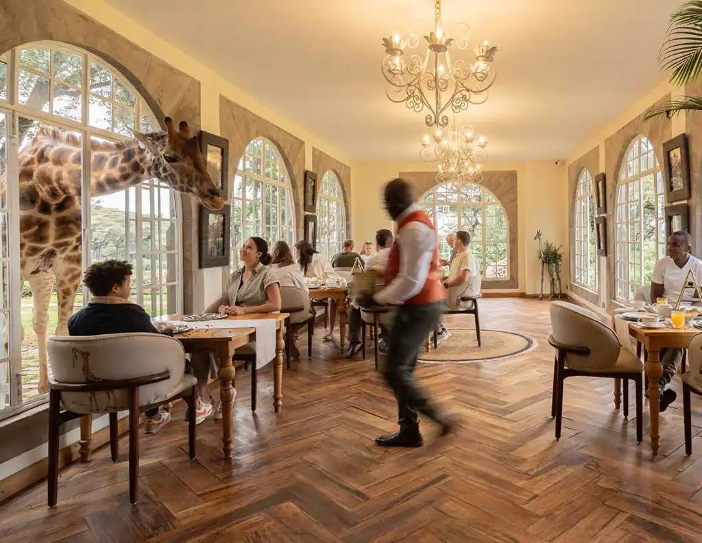 Giraffe Manor Hotel in Nairobi