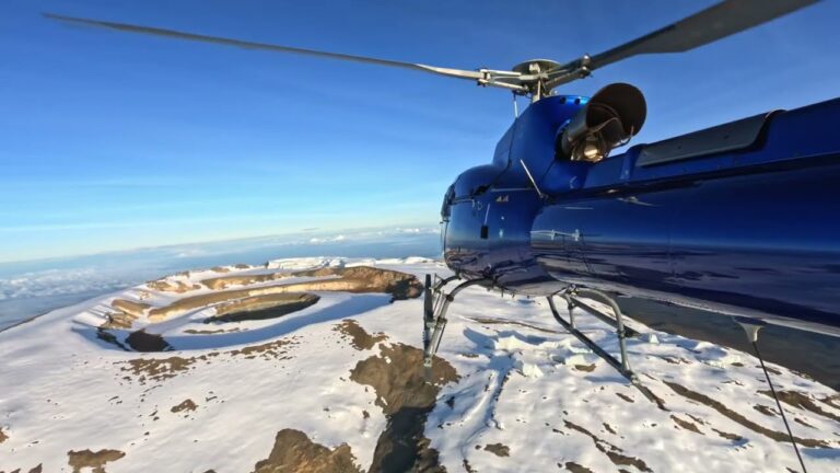Kilimanjaro Scenic Helicopter Tour: Fly Around Africa’s Highest Mountain