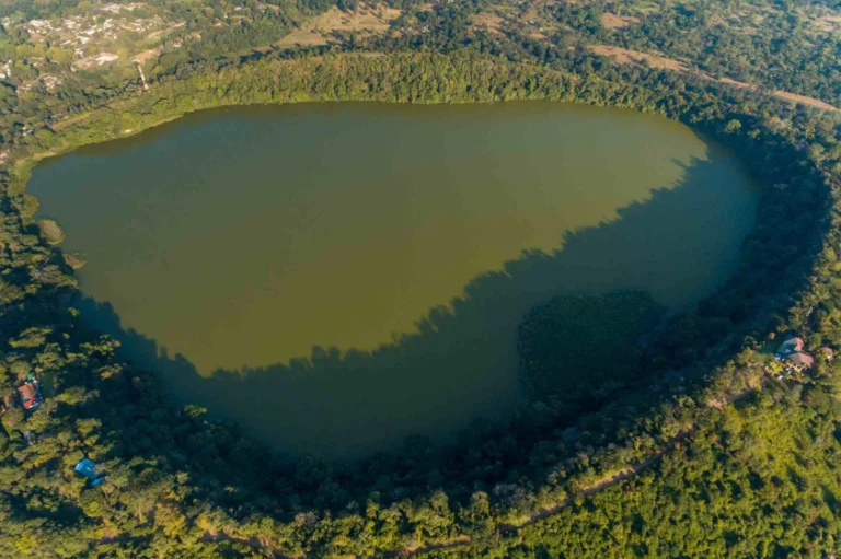 Lake Duluti From Above