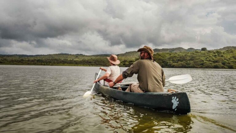 Canoeing in Arusha National Park
