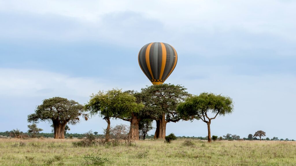Tanzania Safari Experiences Heißluftballonfahrt in Tarangire