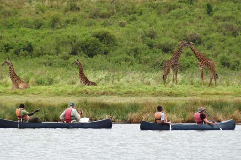 Lake Momella Canoeing - Arusha National Park